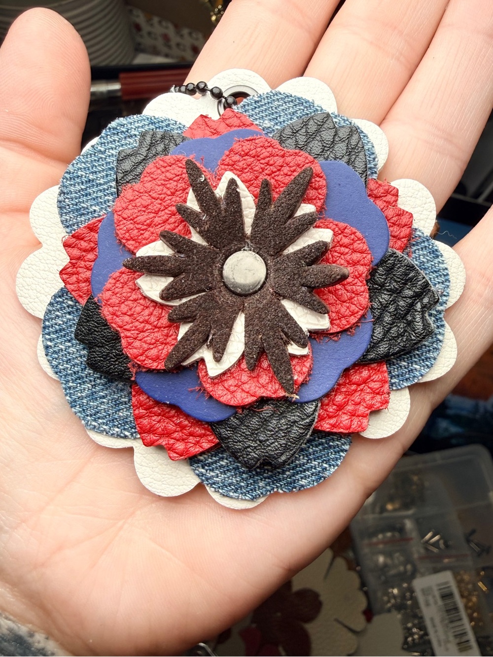 Handmade Floral Charm